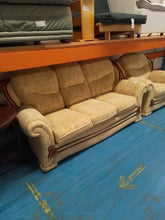 Load image into Gallery viewer, Three Seater Sofa & Armchair