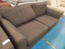 Load image into Gallery viewer, 2 x Grey Three Seater Sofas