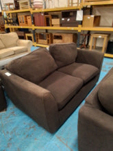 Load image into Gallery viewer, Brown Two Seater Sofa