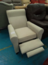 Load image into Gallery viewer, Grey Recliner Armchair