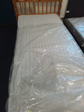 Load image into Gallery viewer, Pine Bedframe w/Factory Return Mattress