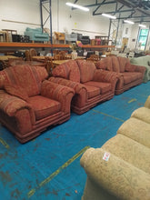 Load image into Gallery viewer, Three Seater Sofa & Two Seater Sofa w/Armchair
