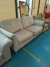 Load image into Gallery viewer, Grey Three Seater Sofa