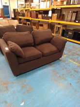 Load image into Gallery viewer, Brown Two Seater Sofa