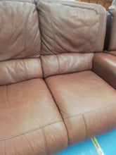 Load image into Gallery viewer, Two Seater Manual Recliner Sofa & 2 Manual Recliner Armchairs
