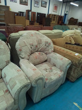 Load image into Gallery viewer, Three Piece Suite w/Footstool