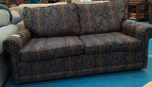 Load image into Gallery viewer, Blue Two Seater Sofa