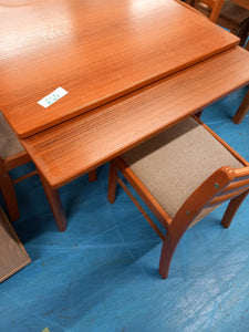 Extending Dining Table with 4 Chairs
