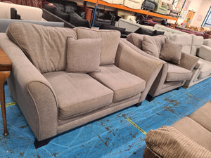 Two Seater Sofa & Cuddle Chair
