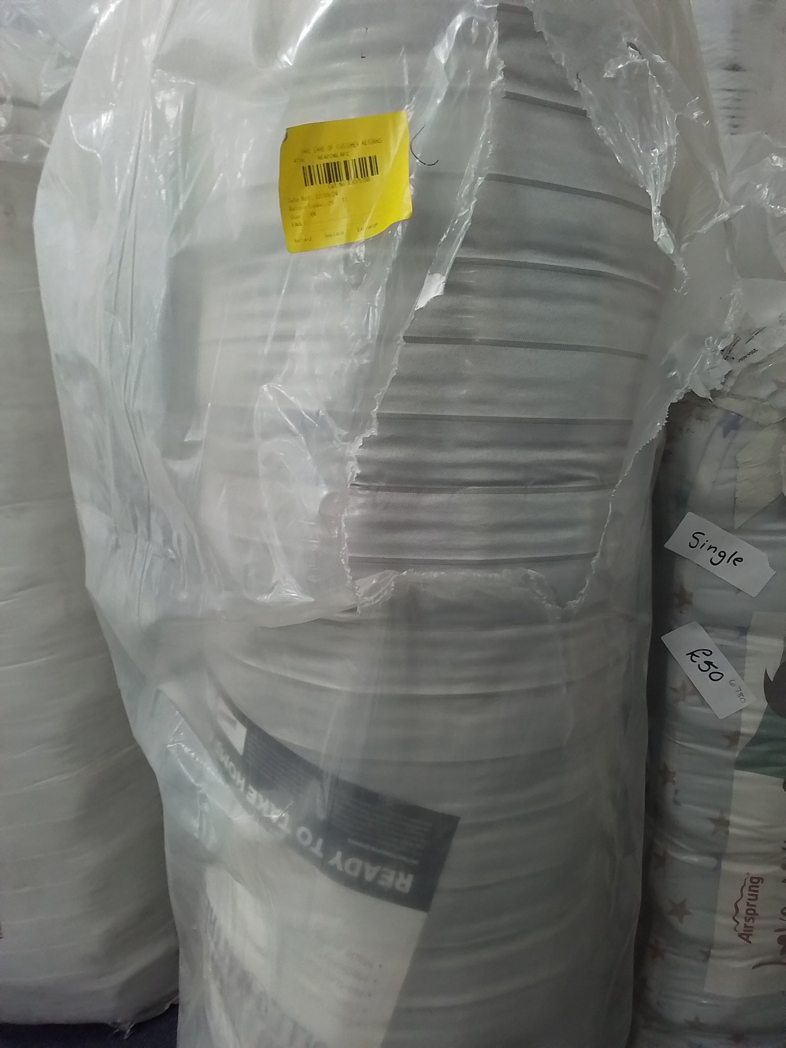 Factory Return Rolled Double Mattress The Furniture Revival