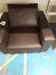 Brown Leather Armchair