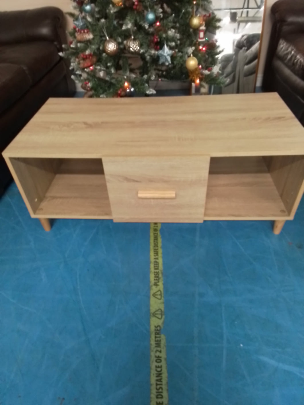 Light Wood Television Cabinet