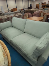 Load image into Gallery viewer, Factory return mint green sofa bed
