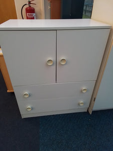 White Wardrobe & Chest of Drawers