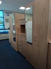 Load image into Gallery viewer, Bedroom Set includes Wardrobe/Chest of Drawers &amp; Bedside
