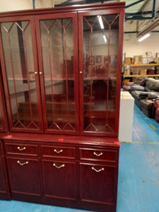 Mahogany Wall Unit