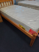 Load image into Gallery viewer, Pine Single Bedframe w/ Factory Return Mattress
