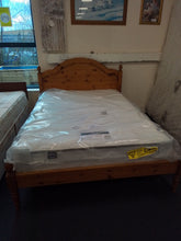 Load image into Gallery viewer, Double Pine Bedframe w/ Factory Return Mattress
