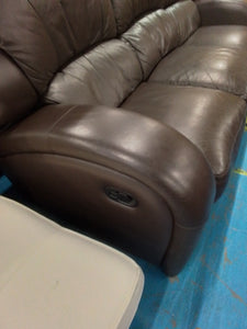 Three Seater Manual Recliner Sofa & Manual Recliner Armchair