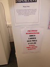 Load image into Gallery viewer, Pre-owned Amica Larder Fridge

