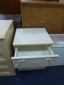 Cream Bedside Cabinet