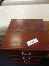 Load image into Gallery viewer, Mahogany Bedside Cabinet
