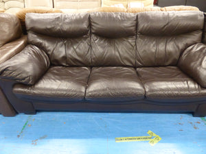 Three & Two Seater Leather Sofa