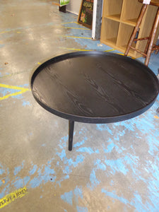 Round Black Table