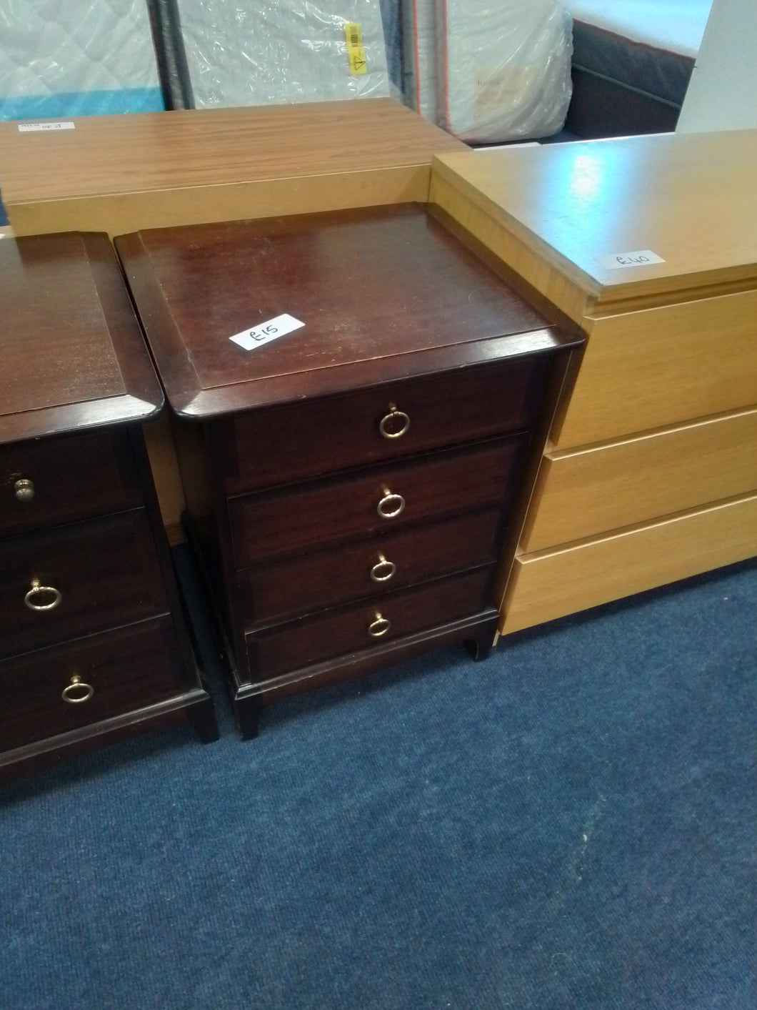 Mahogany Bedside Cabinet