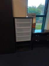 Load image into Gallery viewer, Black Chest of Drawers
