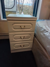 Load image into Gallery viewer, White Bedside Cabinet
