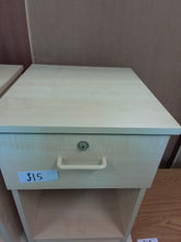 Load image into Gallery viewer, Light Wood Bedside Unit
