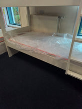 Load image into Gallery viewer, White Bunk Beds w/Factory Return Mattress
