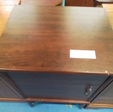 Load image into Gallery viewer, Bedside Cabinet in Dark Wood
