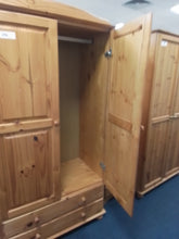 Load image into Gallery viewer, Pine Wardrobe
