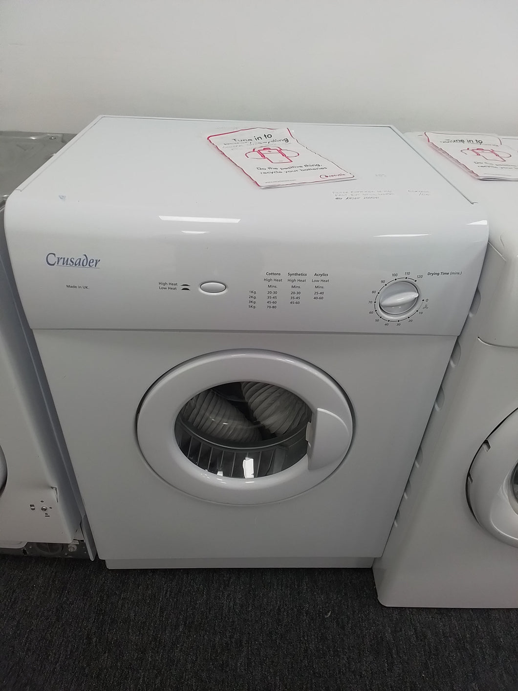 5kg Tumble dryer vented