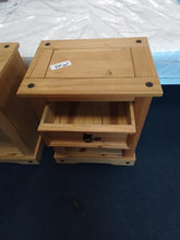 Load image into Gallery viewer, Pair of Mexican Pine Bedside Cabinets
