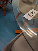 Load image into Gallery viewer, Glass Dining Table &amp; 4 Chairs
