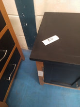 Load image into Gallery viewer, Black Television Cabinet
