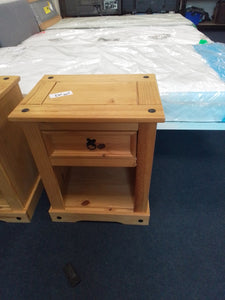 Pair of Mexican Pine Bedside Cabinets