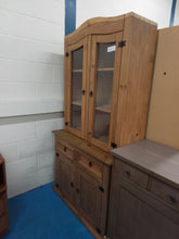 Load image into Gallery viewer, Mexican Pine Display Cabinet

