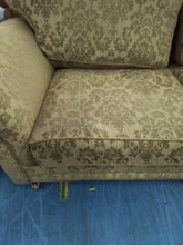 Load image into Gallery viewer, Gold Patterned Three Seater Sofa
