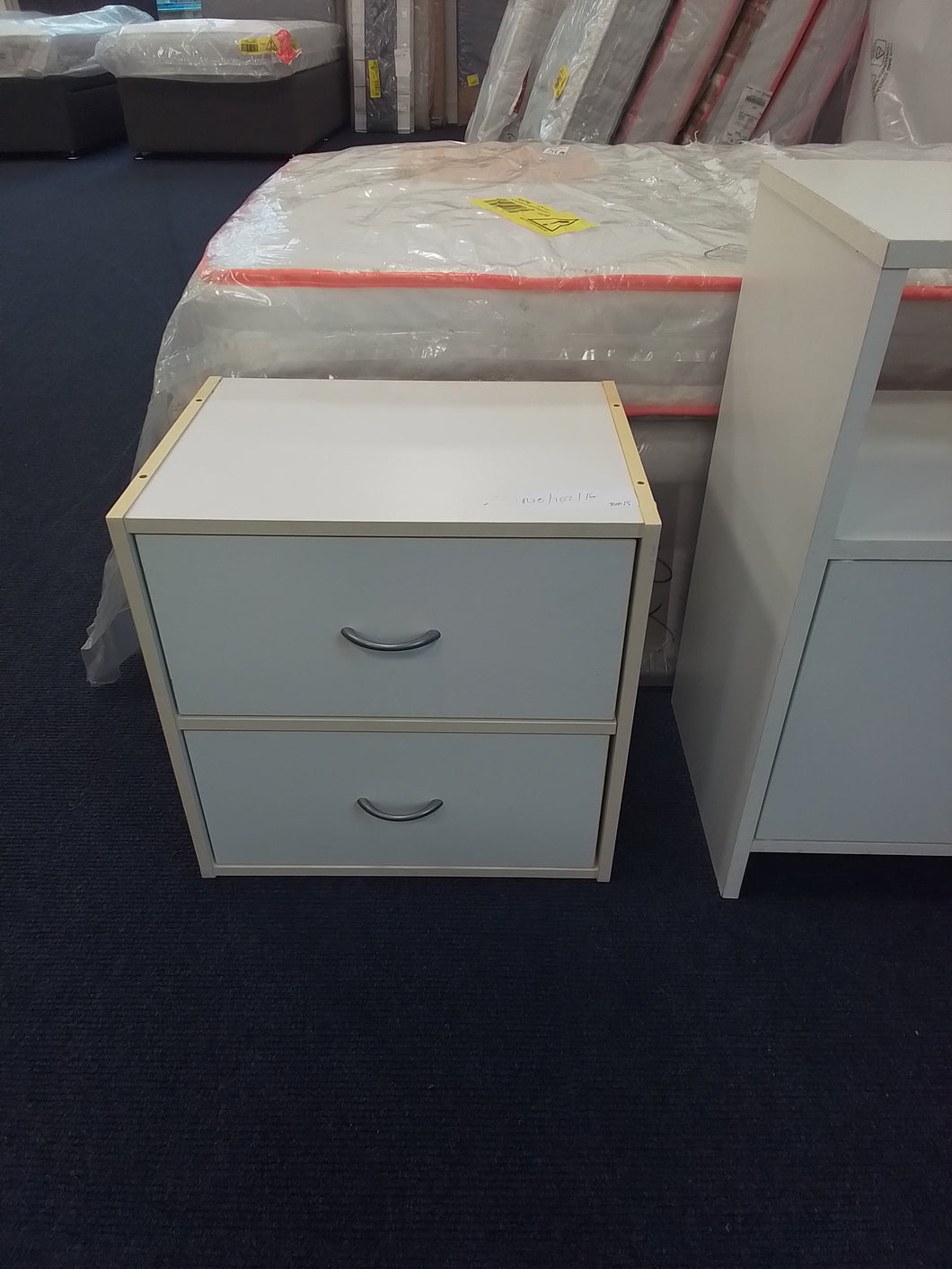 White Bedside Cabinet