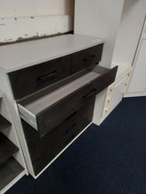Load image into Gallery viewer, Black/Grey Chest of Drawers
