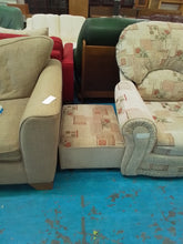Load image into Gallery viewer, Three Piece Suite w/Footstool

