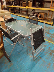 Garden Table & 4 chairs