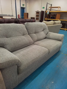 Grey Two Seater Sofa