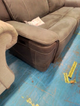 Load image into Gallery viewer, Grey Electric Recliner Sofa
