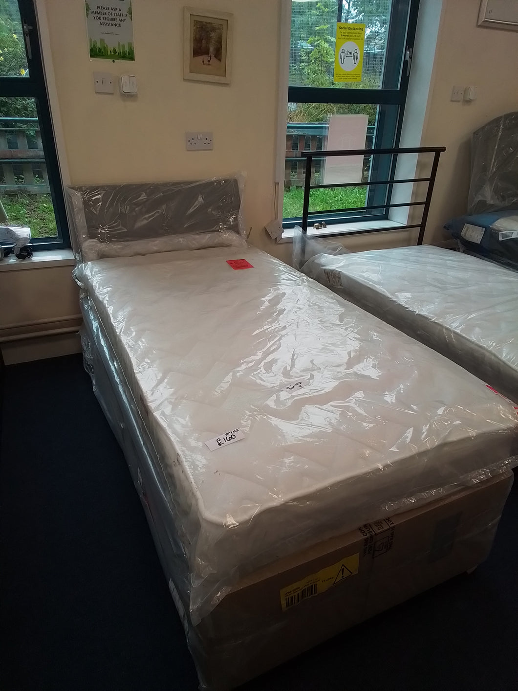 Single Factory Return Bed w/Storage