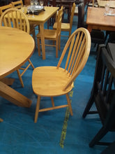 Load image into Gallery viewer, Pine Circular Dining Table &amp; 4 Chairs
